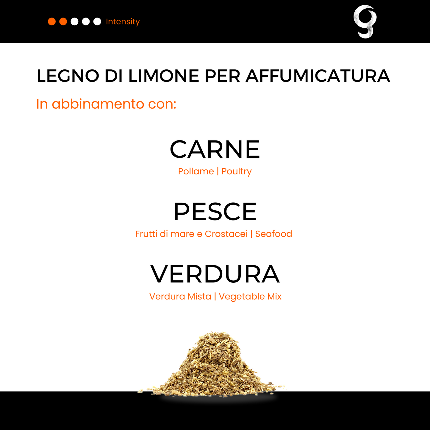 Legno per Affumicatura gusto Limone 🍋