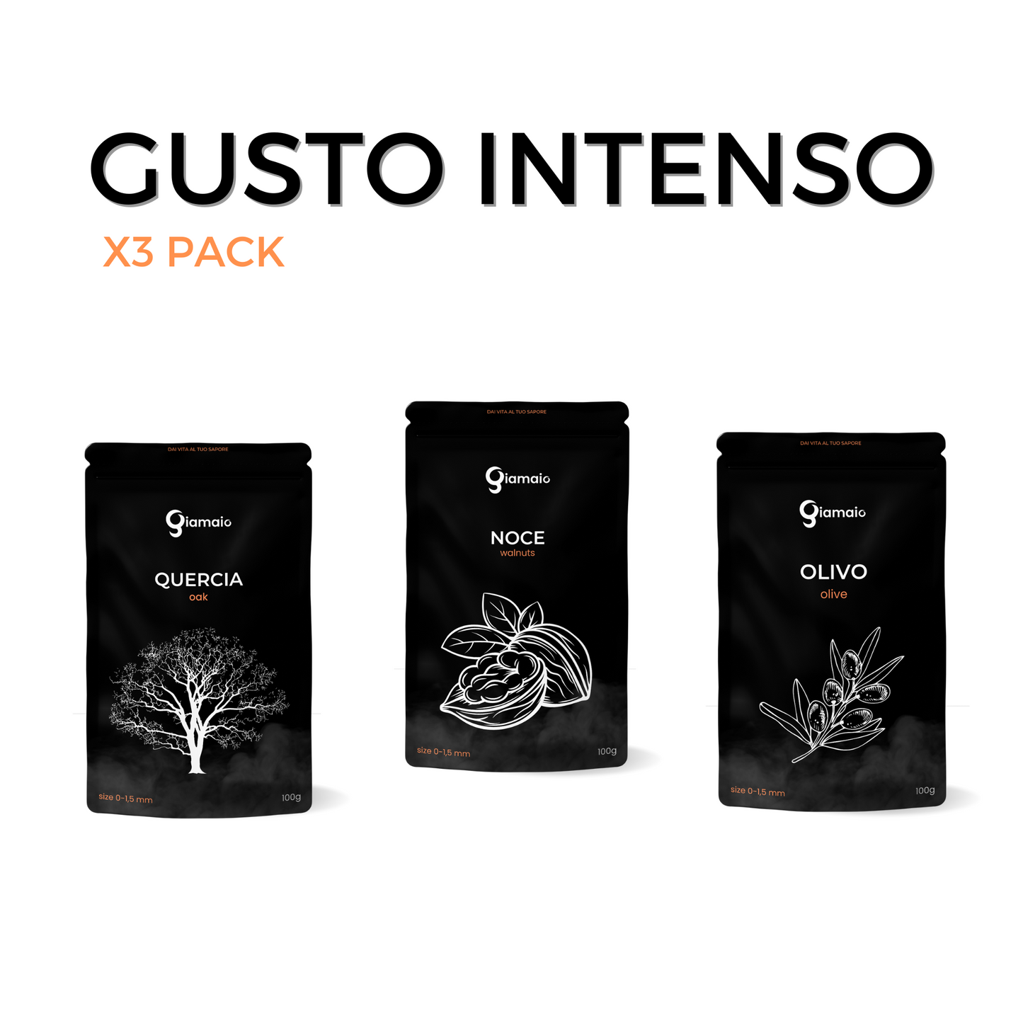 Wood for Smoking | INTENSE FLAVOR | x3 Packs