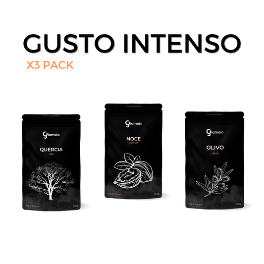 Legno per Affumicatura | GUSTO INTENSO | x3 Pack