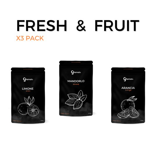 Legno per Affumicatura | FRESH & FRUIT | x3 Pack